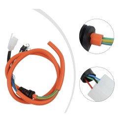 Kabel dlia motora 1000W abo vyshchoi potuzhnosti z 5 datchykamy Hall - tovstyi kabel vysokoi yakosti  - 1 
Pidkhodyt dlia elektr