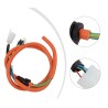 Motorkabel 1000W eller högre med 5 Hall-sensorer - tjock kabel av hög kvalitet  - 1 
Lämplig för elmotorer på 1000W eller högre 
