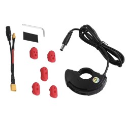 USB- och USB-C-laddport for styre pa elsparkcykel - XT30, XT60 och XT90  - 1 Passar styren pa elsparkcyklar, elektriska scooters
