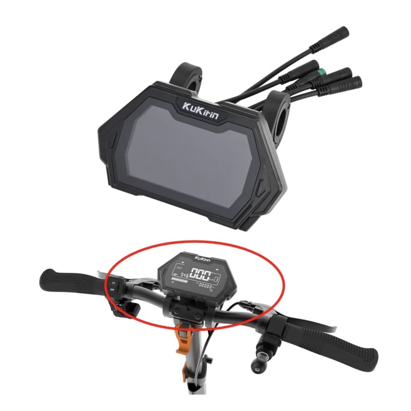Kojelaudan näyttö sähköpotkulautaan Kukirin G2 Pro / G2 Max TFM13-FEIMI ja TMF13-FEIMI-4  - 1 Sopii Kukirin G2 Pro ja G2 Max säh