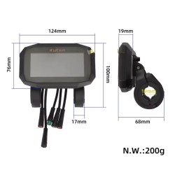 Dashboard ekraan Kukirin G2 Max elektritõukerattale  - 7 Ühildub Kukirin G2 Max elektritõukerattaga, kontrollige alati versiooni