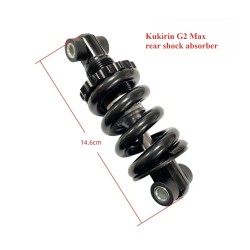 Prednji i stražnji amortizer za romobil Kukirin G2 MAX ili slično  - 1 
Kompatibilan s romobilom Kukirin G2 MAX i sličnim modeli