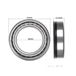 Nedre trykklager type C til Kukirin G4 eller lignende - reservedel  - 6 Kompatibelt med Kukirin G4 og lignende modeller med tils