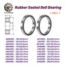 Lot de 2 roulements à billes étanches RS ABEC 7 - 6810RS, 6800RS, 6801RS, 6802RS, 6803RS, 6804RS, 6805RS  - 2 Compatibles par ré