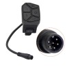 7 az 1-ben panel: indítás, lámpák, irányjelzők és módok iScooter iX3, iX4, iX7 Pro, Smartgyro, Urban Glide vagy hasonló  - 7 Kom