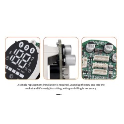 Control panel or display for Xiaomi Electric Scooter Elite electric scooter, dashboard screen replacement  - 7 
Exact fit for Xi