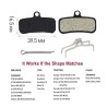 Spirachni nakladki Shimano Saint M810/M820, Zee M640, XTR M9120, XT M8020, Deore MT520 i TRP Quadiem/Slate T4  - 2 
Podkhodyasht