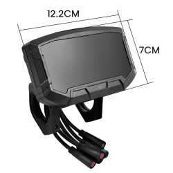 copy of LCD display screen for iScooter iX3 Kamikaze K1 K1 Plus ZWHEEL ZWOLF electric scooter spare part  - 1 
Replacement LCD d