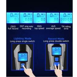 Torcia elettrica con clacson per scooter o biciclette Wan - 3  