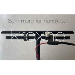 Guiador de alumínio 8 cm mais longo para scooters elétricos Xiaomi Monorim - 1 50cm 