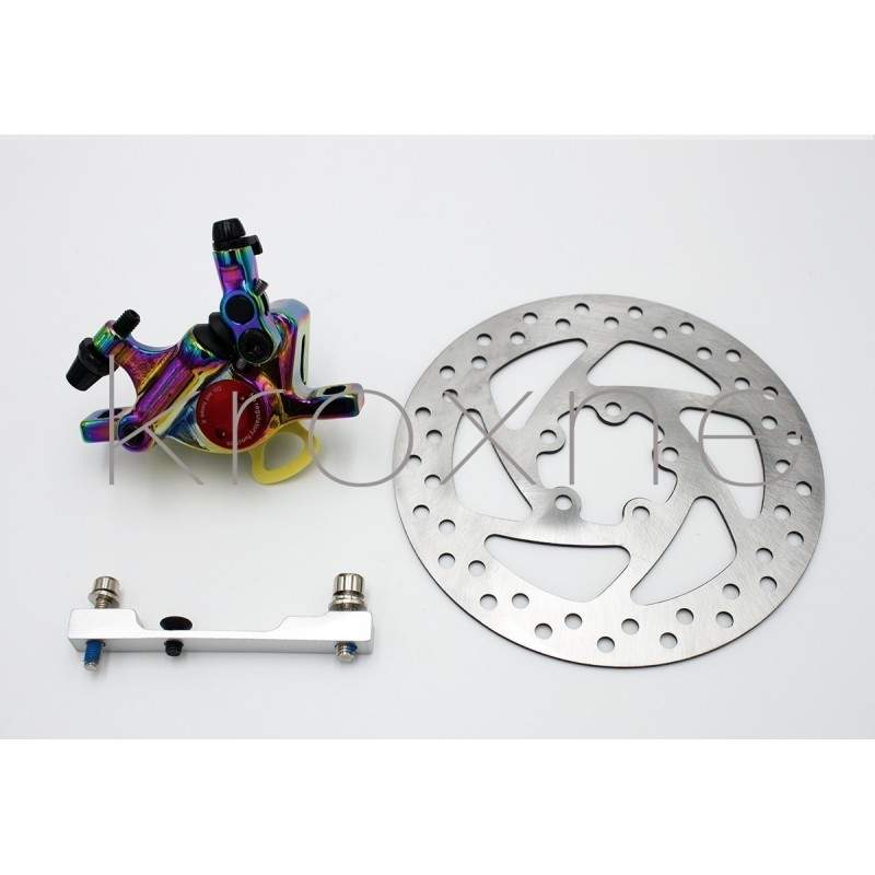 Olokliroméno kit frénon me dankána frénou chromíou xTech gia Xiaomi M365, 1S, Essential, Pro2 í M365 Pro ZOOM xTech - 2 Κιτ εγκα