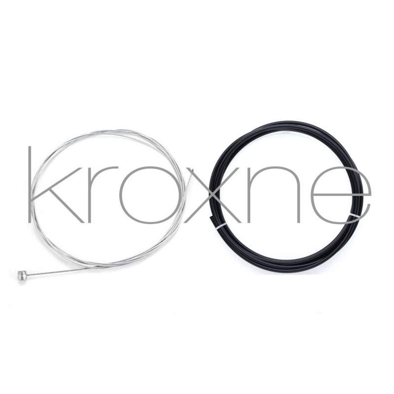 Câble de frein allongé pour suspension arrière (câble interne 2,1 m / manchon externe 2,5 m)  - 7 Pack câble de frein plus cache