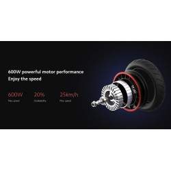 Električni skuter Xiaomi Mi Pro2 - 45 km avtonomije - baterija 12400mah Xiaomi - 3 Največja hitrost: 25 km / h (največja hitrost