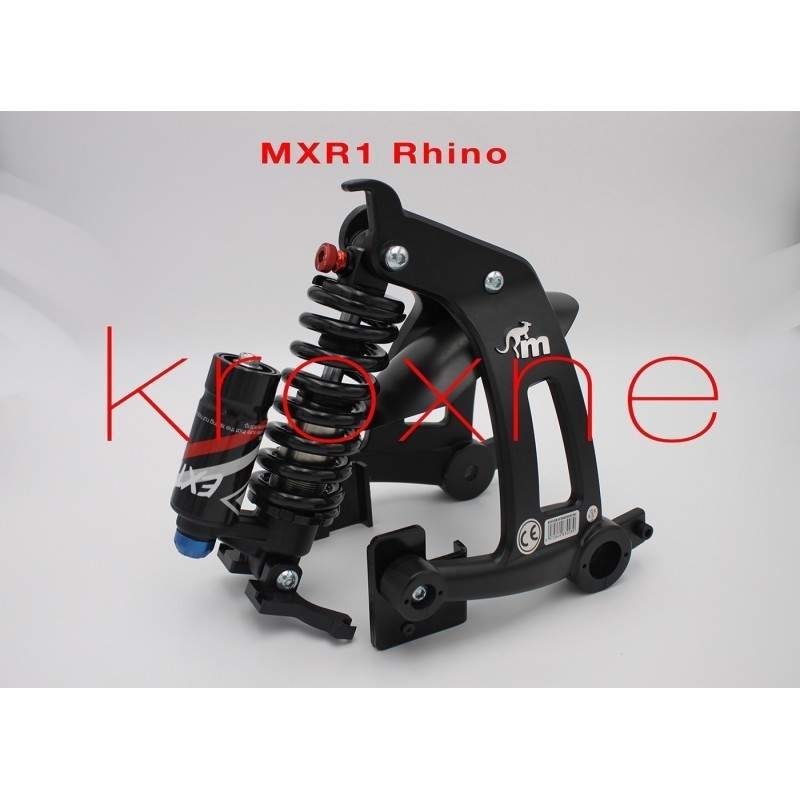 Monorim MXR1 Rhino - سیم پیچ + هوا - سیستم تعلیق عقب برای اسکوترهای برقی Ninebot Max Monorim - 1 Instalirajte novi nadograđeni M
