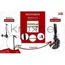 Mástil Monorim mPole V3.0 - sistema de plegado reforzado y mejorado con candado integrado Monorim - 4 Sistema de plegado reforza