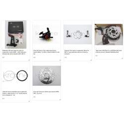 MXR1-MD V1 pidurikomplekti pakett MXR1 jaoks Monorim - 1 Täiustage oma pidurisüsteemi, lisades oma Ninebot Max mootorile ketaspi