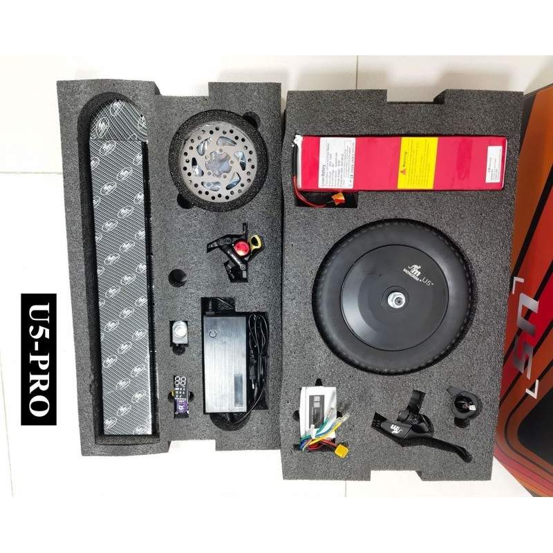 DUAL52 AWD Upgrade kit for PACK U5-Max 2.0 for Ninebot Max electric scooters - DUAL MOTOR kit Monorim - 31 ** Dual52 dual motor 