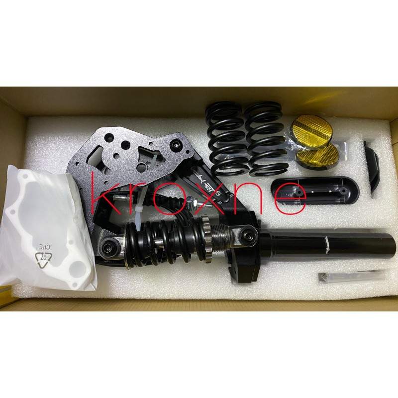 Sharkset prednji ovjes za Ninebot Max G30, G30D, G30P i G30LP Sharkset - 11 Sharkset prednji ovjes s dva amortizera za Ninebot M