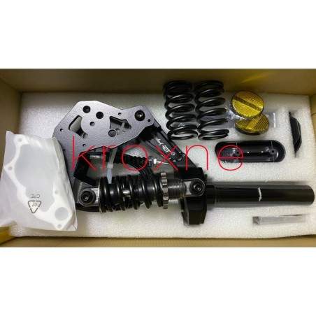 Přední odpružení Sharkset pro Ninebot Max G30, G30D, G30P a G30LP Sharkset - 11 Přední odpružení Sharkset se dvěma tlumiči pro N