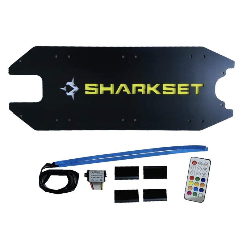 Dragon Deck LED SHARKSET Cover Kit za NINEBOT MAX G30 vsi modeli ali podobno Sharkset - 6 Dragon Deck LED SHARKSET Cover Kit za 