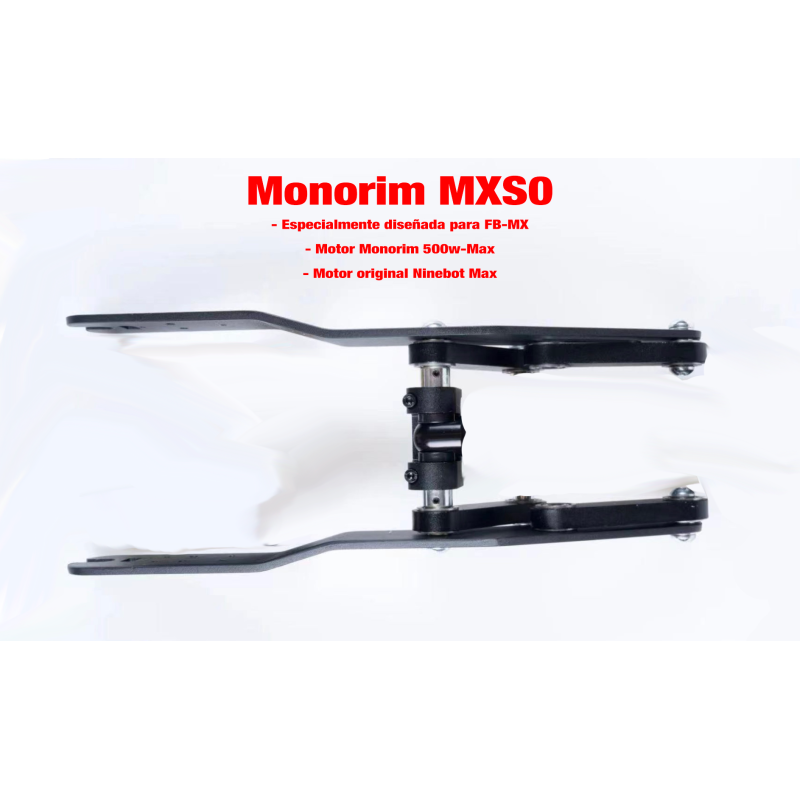 Monorim MXS0 conceput pentru a instala kitul FB-MX sau motorul 500w-Max sau G30 Max - Suspensie fata pentru Ninebot Max Monorim 