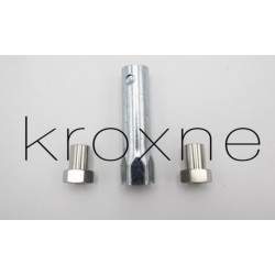 Ektetaména paximádia kai ektetaména boulónia gia tin enkatástasi tou kinitíra me diskófreno stin píso anártisi MR1 í DMR1 Monori