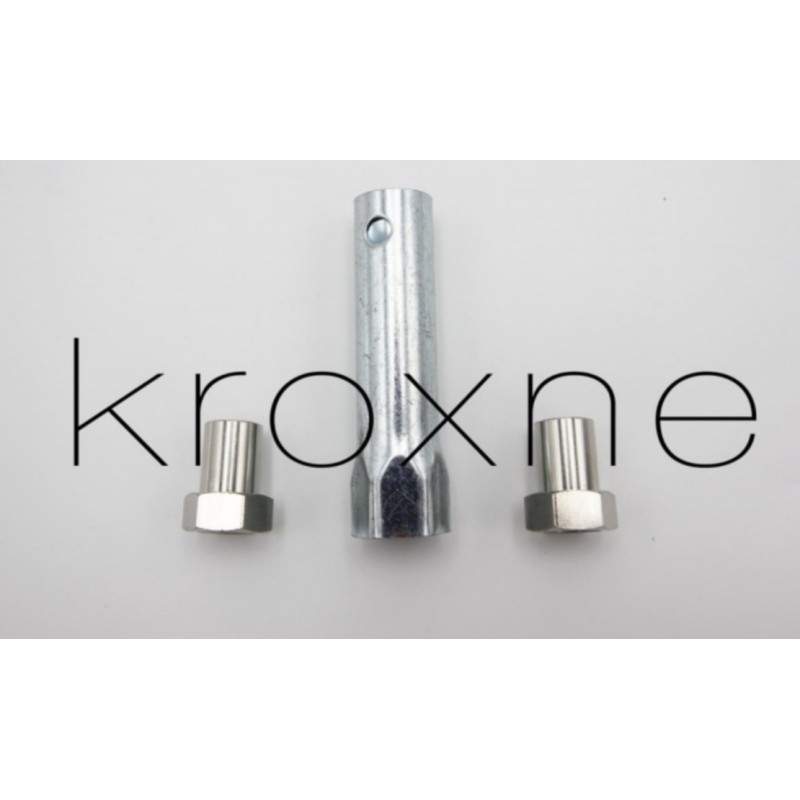 Écrous allongés et boulons allongés pour installer le moteur avec frein à disque sur la suspension arrière MR1 ou DMR1 Monorim -