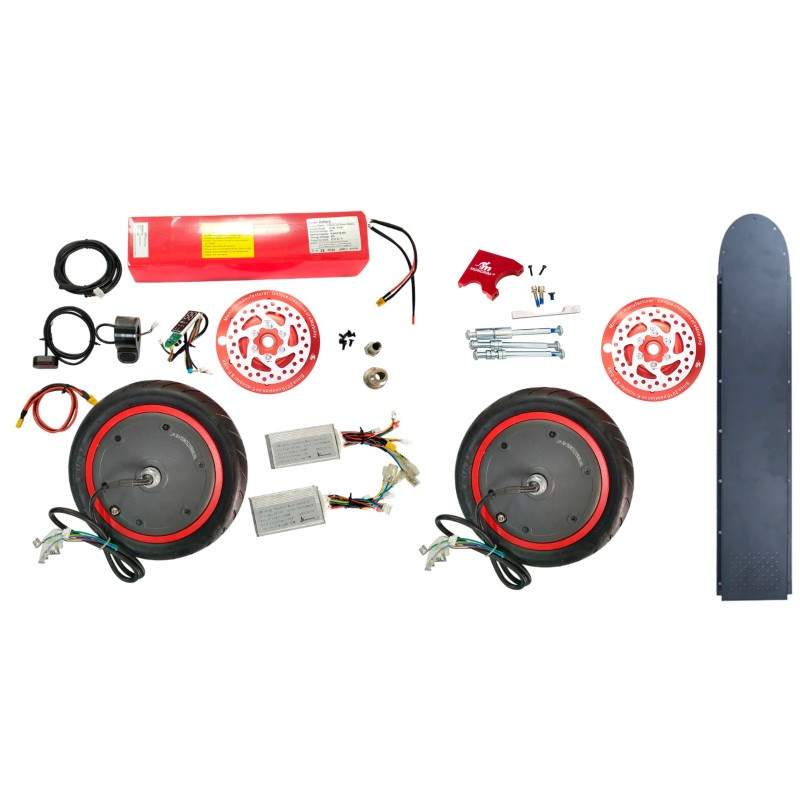 Monorim Dual32 Ultra (sisaldab kahte 350 W mootorit) Monorim - 1 36v 14400mah aku koos 30Ah BMS-iga
See sisaldab kahte nominaals