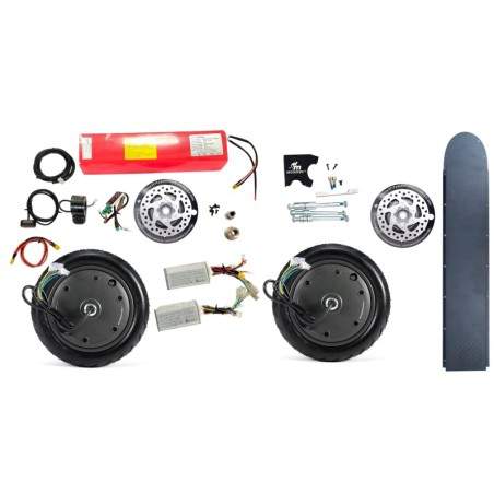 Monorim Dual32 Ultra (inkluderar två 350w motorer) Monorim - 2 36v 14400mah batteri med 30Ah BMS
Den innehåller två nominella 35