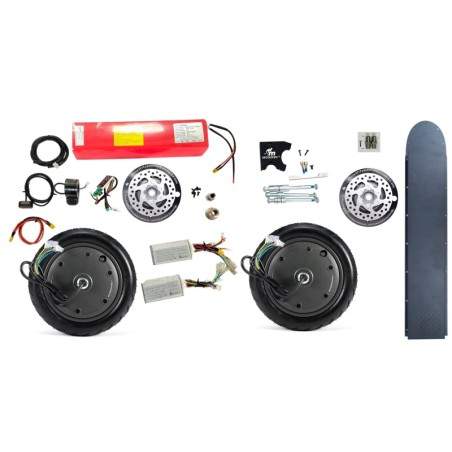 Monorim Dual32 Ultra+ MR1 (inkluderar två 350w motorer) Monorim - 2 36v 14400mah batteri med 30Ah BMS
Den innehåller två nominel