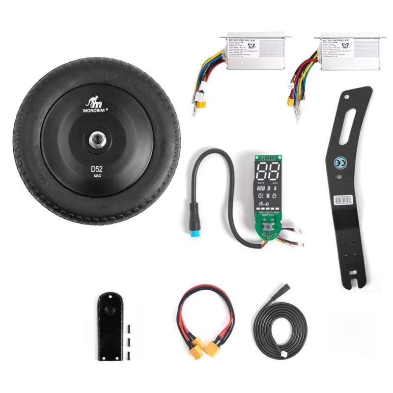 Monorim Dual52 Max (inclusief een 500w motor) Monorim - 1 
Het bevat een nominale motor van 500 W, door dit vermogen aan uw Mono