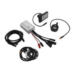 Kit de controladora completo impermeable para bicicleta eléctrica con pantalla panel S866 en versión 36v y 48v KROXNE - 1 Kit de