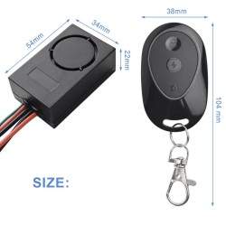 Alarme antivol universelle pour scooters électriques Xiaomi, Ninebot, Segway, Dulatron, Kaabo, Vsett ou similaires  - 5 Alarme a