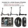 Solid Tire for Zero 8, Zero 9, Vsett 8, Vsett 9, Kugoo X1, Kirin G2 Pro 8,5x3 elektriline roller Kukirin - 2 Solid Tire for Zero