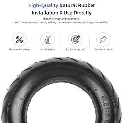 Massieve band voor Zero 8, Zero 9, Vsett 8, Vsett 9, Kugoo X1, Kirin G2 Pro 8.5x3 elektrische scooter Kukirin - 5 Massieve band 