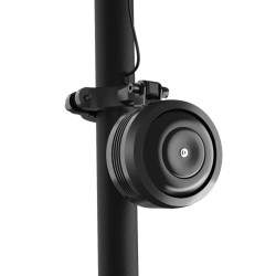 Universal elektrisk horn til el-scooter eller cykel. 1300 mah batteri. Inkluderer fjernbetjening  - 4 Universal elektrisk horn t