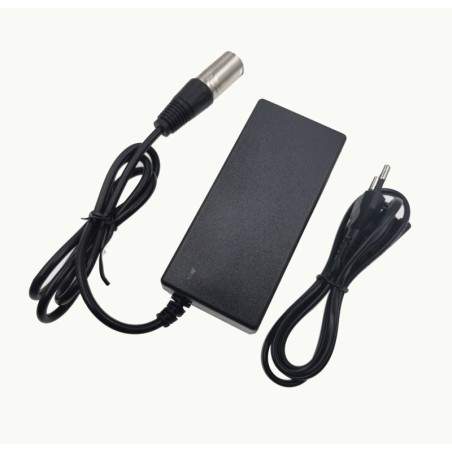 Zaryadnoe ustroistvo dlya elektrosamokata ili elektrobayka 54,6V 2A, 3A, 4A i 5A - 48V - XLR  - 1 Podhodit dlya 48V elektrosamok