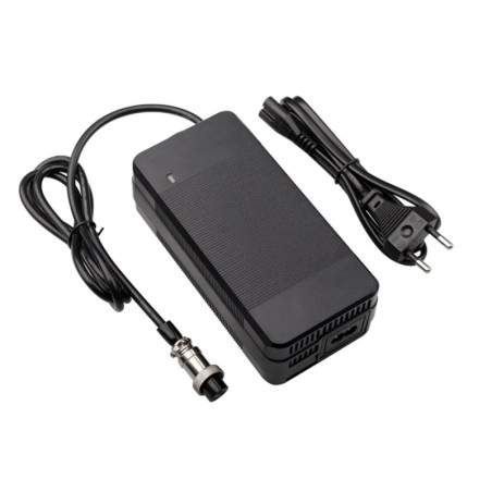 Chargeur pour scooter ou vélo électrique 54,6v 2A - 48v - Connecteur GX16  - 1 Chargeur pour scooter ou vélo électrique 54,6v 2A
