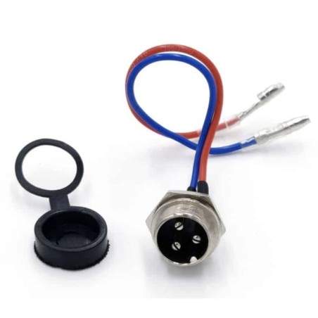 Ladeport til GX16-kontakt for scooter, sykkel eller elektrisk kjøretøy  - 1 Ladeport til GX16-kontakt for scooter, sykkel eller 