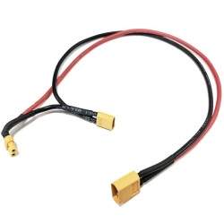 Serial connection cable for external battery compatible with scooter, electric bicycle or similar  - 1 Serial connection cable f
