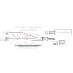 Prevklyuchvasht svŭrzvasht kabel za vŭnshna bateriya, sŭvmestim sŭs skuter, elektricheski velosiped ili podobni  - 2 Prevklyuchv