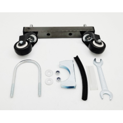 Suport metalic cu roți culisante pentru scutere electrice Xiaomi, seria Segway F/D, seria Ninebot Max sau similar  - 4 Suport me