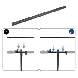 Ektetaméno timóni 52 cm gia ilektriká skoúter Xiaomi, Ninebot í parómoia.  - 2 Ektetaméno timóni 52 cm gia ilektriká skoúter Xia