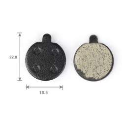 Stabdžių kaladėlės Segway F20, F25, F30, F40, D18, D28, D38 ar panašiai Segway - Ninebot - 9 Stabdžių kaladėlės Segway F20, F25,