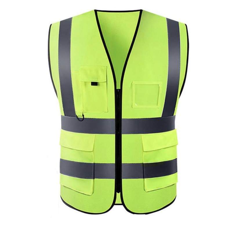 Gilet di sicurezza riflettente per la guida di scooter elettrici e altri veicoli simili. Wan - 2 Gilet di sicurezza riflettente 