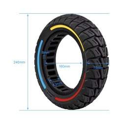 Solid tire 255x80 for Kaabo Mantis, Zero 10X, Vsett 10+ KROXNE - 1 Solid tire 255x80 for Kaabo Mantis, Zero 10X, Vsett 10+
Solid