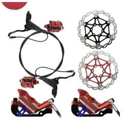 Pŭlen komplekt khidravlichni spirachki Monorim EB01 s 4 butala - lostove, aparati, kabel i spirachen disk Monorim - 1 Pŭlen komp