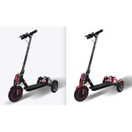 Monorim T0S Ultra x3Radmotor 350 W Akku 7800 mAh Geschwindigkeit 30 km/s Monorim - 4 Monorim T0S Ultra x3Radmotor 350 W Akku 780