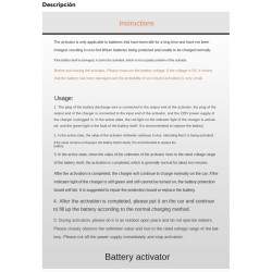Instrument za remont, balansirane i povtorno aktivirane na litieva bateriya KROXNE - 6 Instrument za remont, balansirane i povto