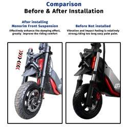Front suspension Monorim-ZT3 for Segway ZT3 Pro electric scooter - upgrade kit Monorim - 7 
Compatibility: Monorim-ZT3 front sus